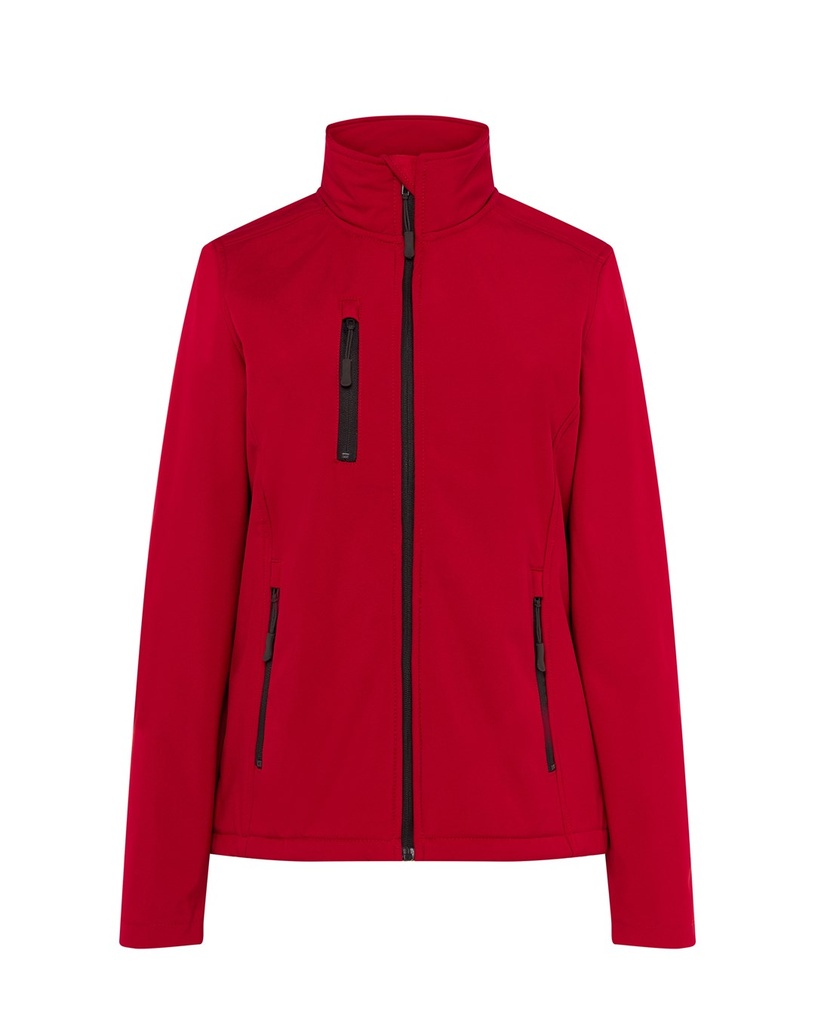 Kurtka Slim Softshell Poliestrowa SOFT JACKL - Red