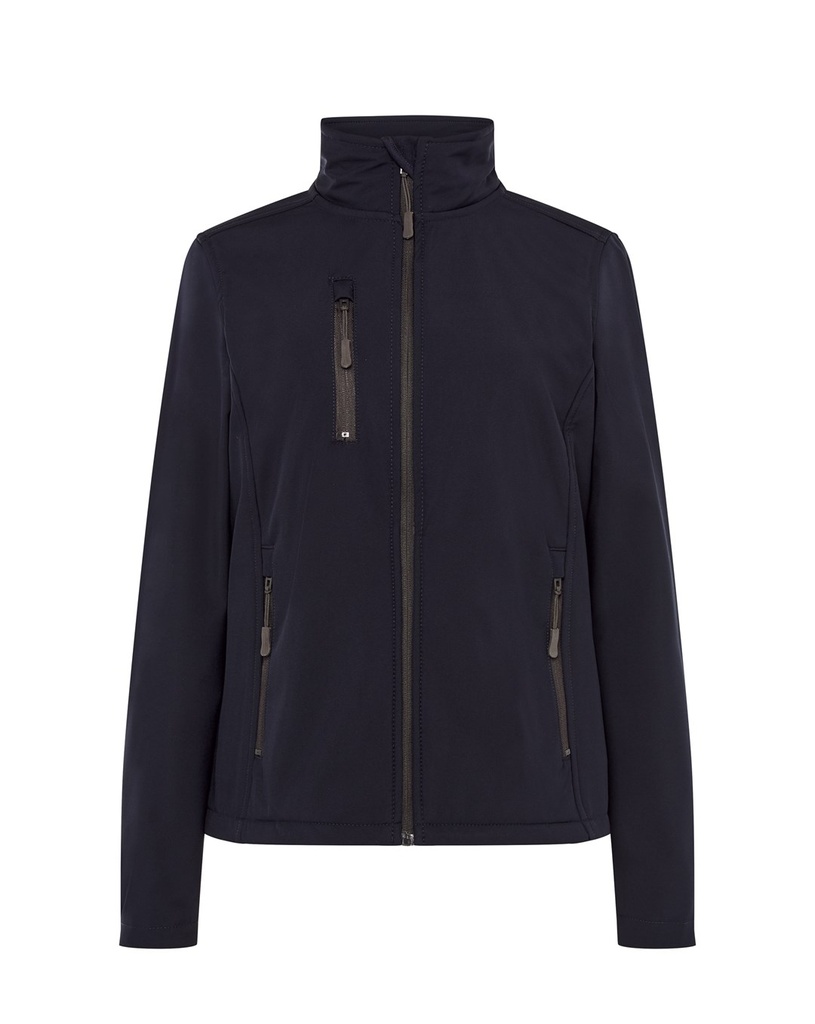 Kurtka Slim Softshell Poliestrowa SOFT JACKL - Navy