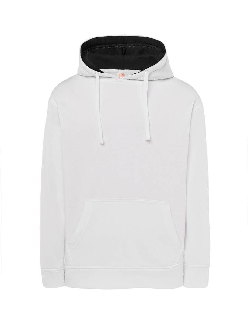Bluza z Kapturem Poliestrowa SW OCECTR - White/Navy