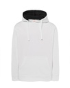 Bluza z Kapturem Poliestrowa SW OCECTR - White/Navy