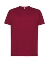 T-shirt Bawełniany TSR 160 COMB - Burgundy
