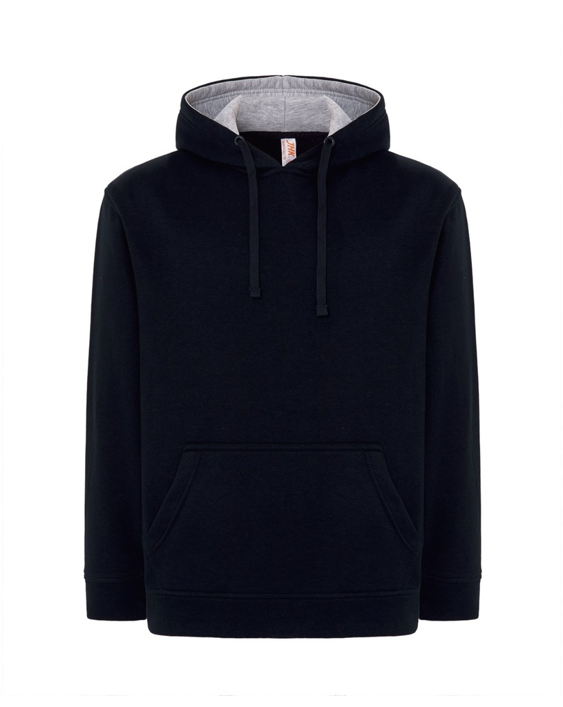 Bluza z Kapturem Poliestrowa SW OCECTR - Navy/Ash Melange