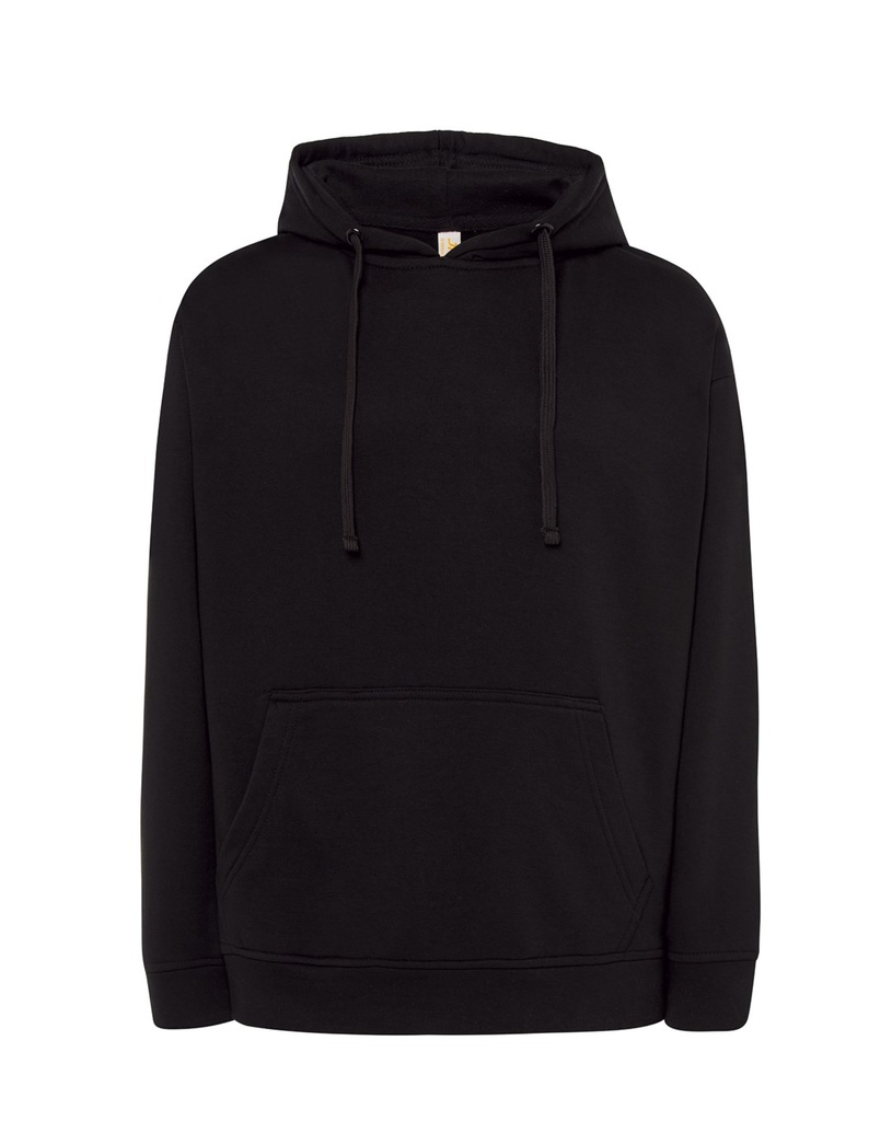 Bluza z Kapturem Bawełniana SWKNG 275 - Black