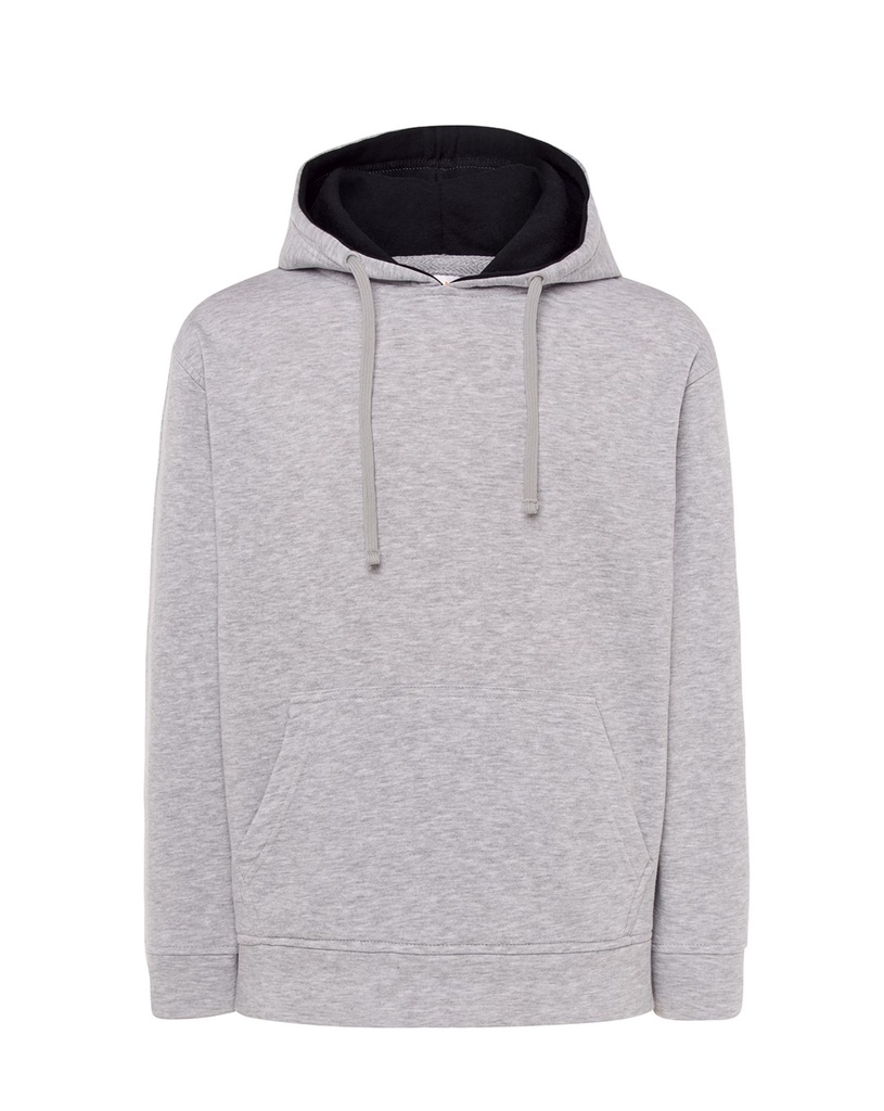 Bluza z Kapturem Poliestrowa SW OCECTR - Ash Melange/Navy