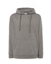 Bluza z Kapturem Bawełniana SWKNG 275 - Grey Melange
