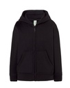 Bluza Dziecięca z Kapturem Rozpinana Poliestrowa SWRK HOOD - Black