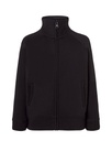Bluza Dziecięca z Kapturem Rozpinana Poliestrowa SWRK FUZIP - Black