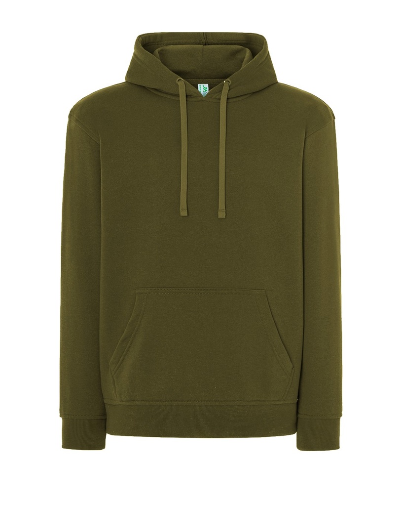Bluza Kangurka Mieszanka Bawełniana Poliestrowa SWRA KNG - Khaki