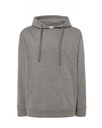 Bluza z Kapturem Bawełniana SWKNG 320 - Grey Melange
