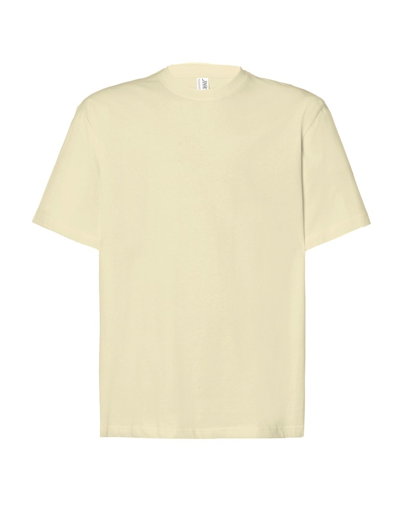 T-shirt Oversize Bawełniany TSUAOVER - Buttercream