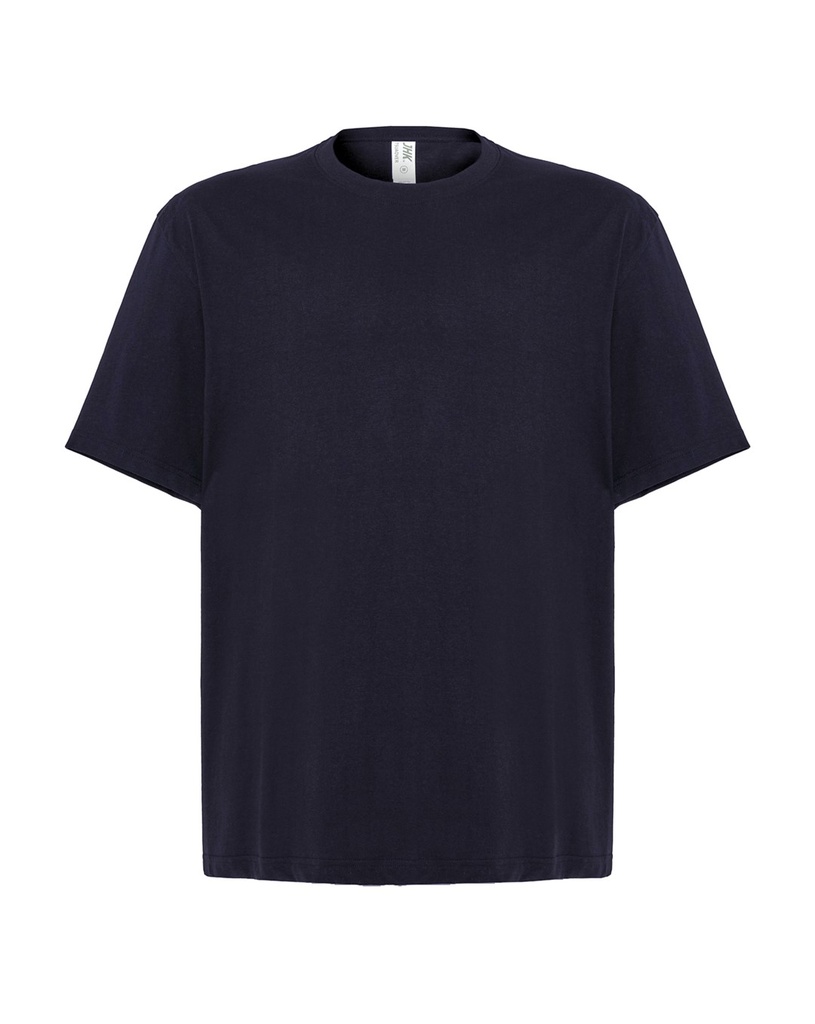 T-shirt Oversize Bawełniany TSUAOVER - Navy
