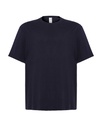 T-shirt Oversize Bawełniany TSUAOVER - Navy