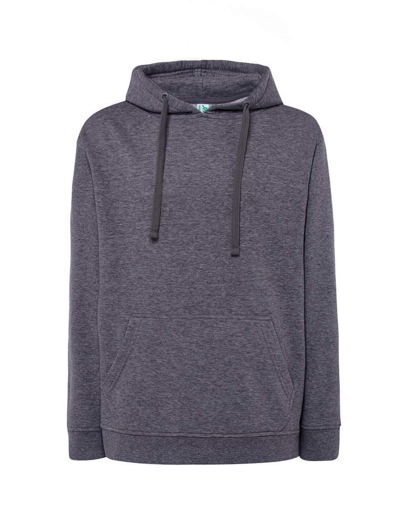Bluza Kangurka Mieszanka Bawelniana Poliestrowa JHK421 - Denim Heather