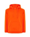 Bluza Kangurka Mieszanka Bawelniana Poliestrowa SWRA KNG - Orange Fluor