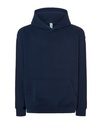 Bluza z kapturem unisex 320 JHK KANGAROO OVERSIZE 320 SWKNG OVER - Navy
