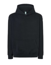 Bluza z kapturem unisex 320 JHK KANGAROO OVERSIZE 320 - Black