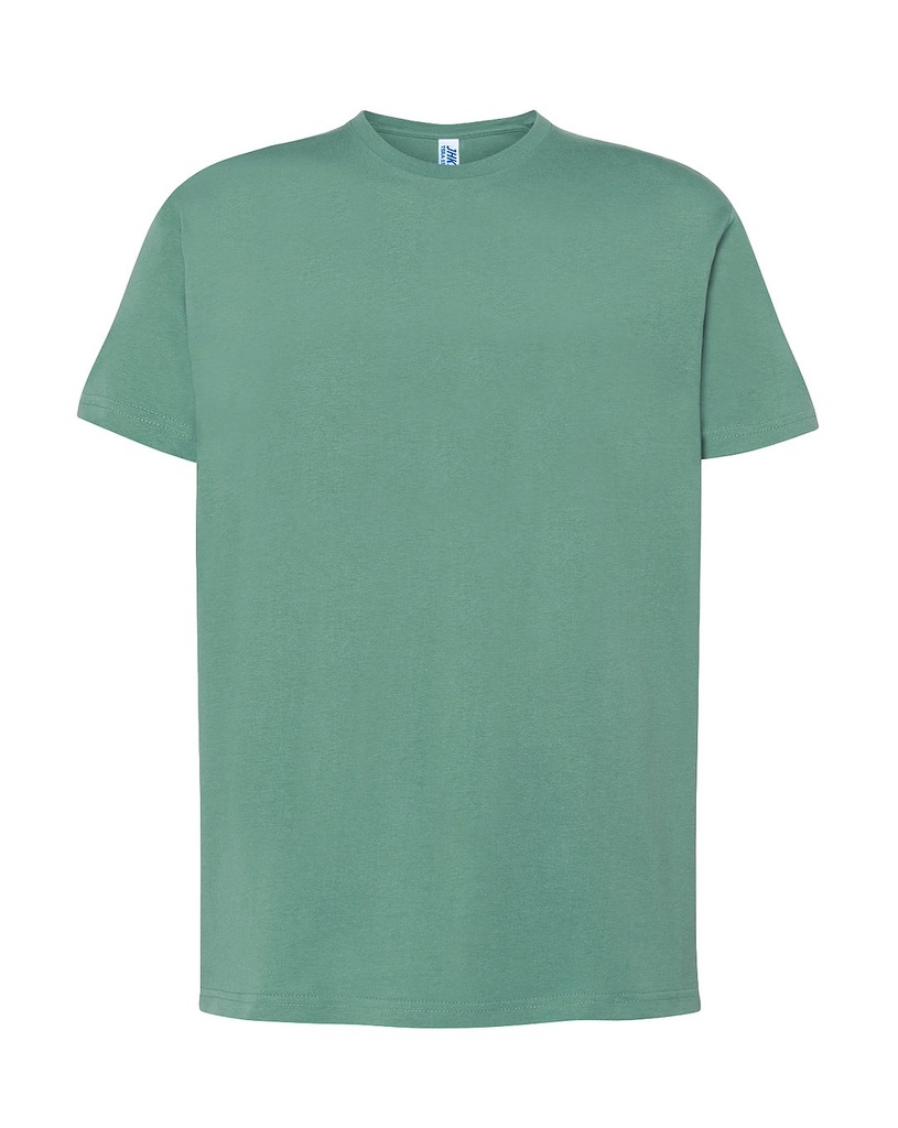 Koszulka Klasyczna Bawelniana JHK190 - MOSS GREEN
