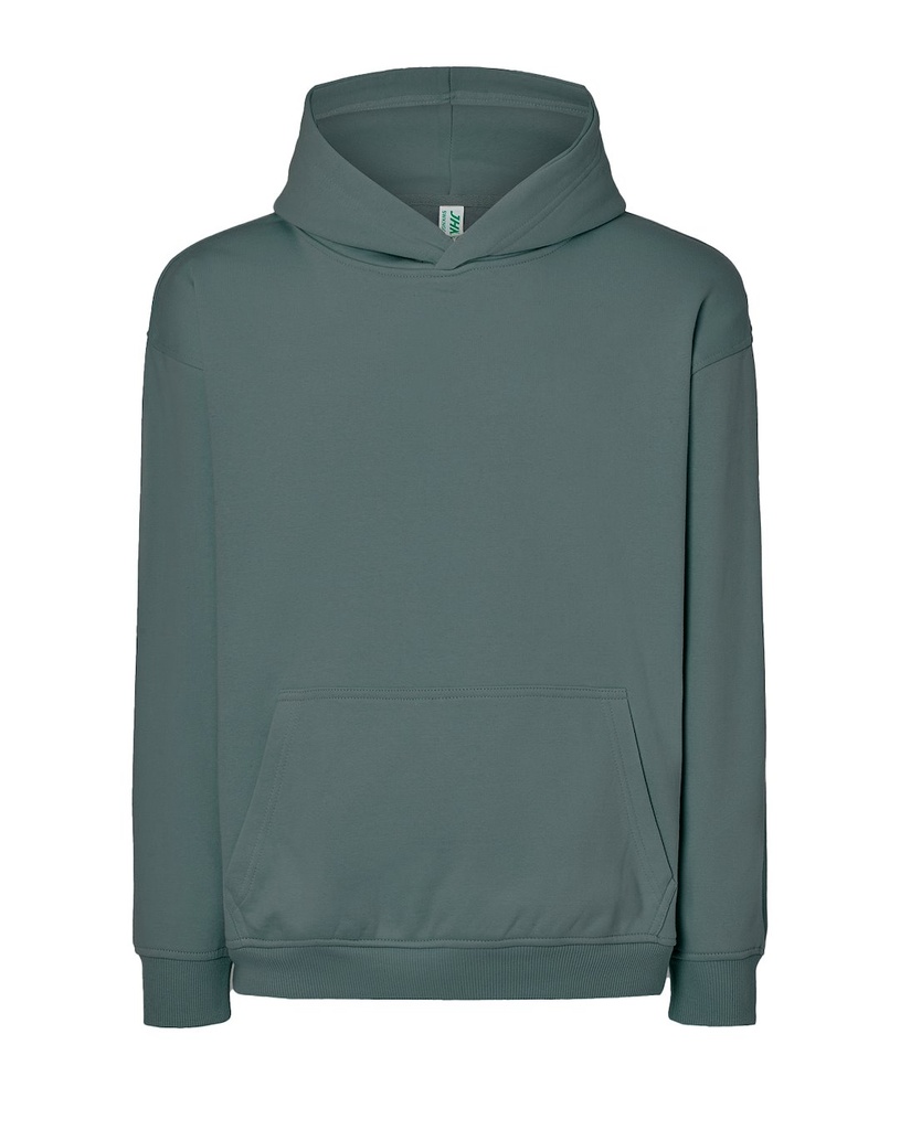 Bluza z kapturem unisex 320 JHK KANGAROO OVERSIZE 320 SWKNG OVER - Teal