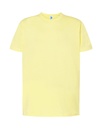 Koszulka Klasyczna Bawelniana JHK190 - Light Yellow