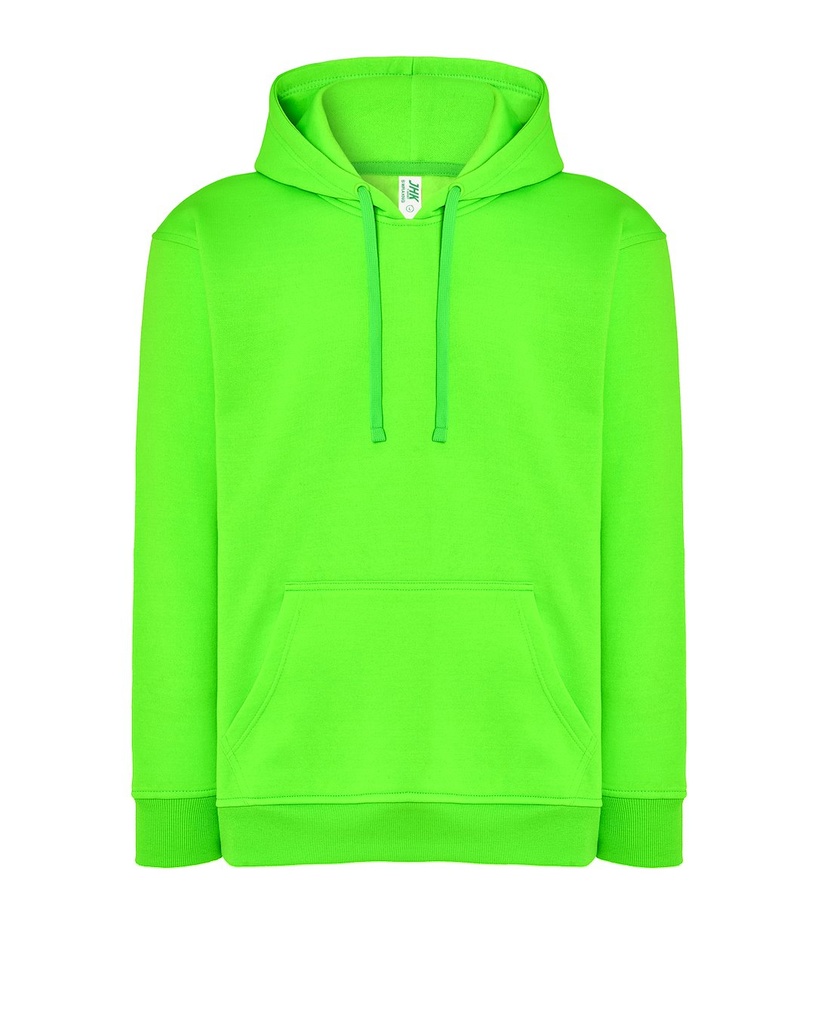 Bluza Kangurka Mieszanka Bawelniana Poliestrowa JHK421 - Lime Fluor