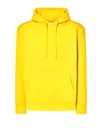 Bluza Kangurka Mieszanka Bawelniana Poliestrowa SWRA KNG - Lemon Yellow