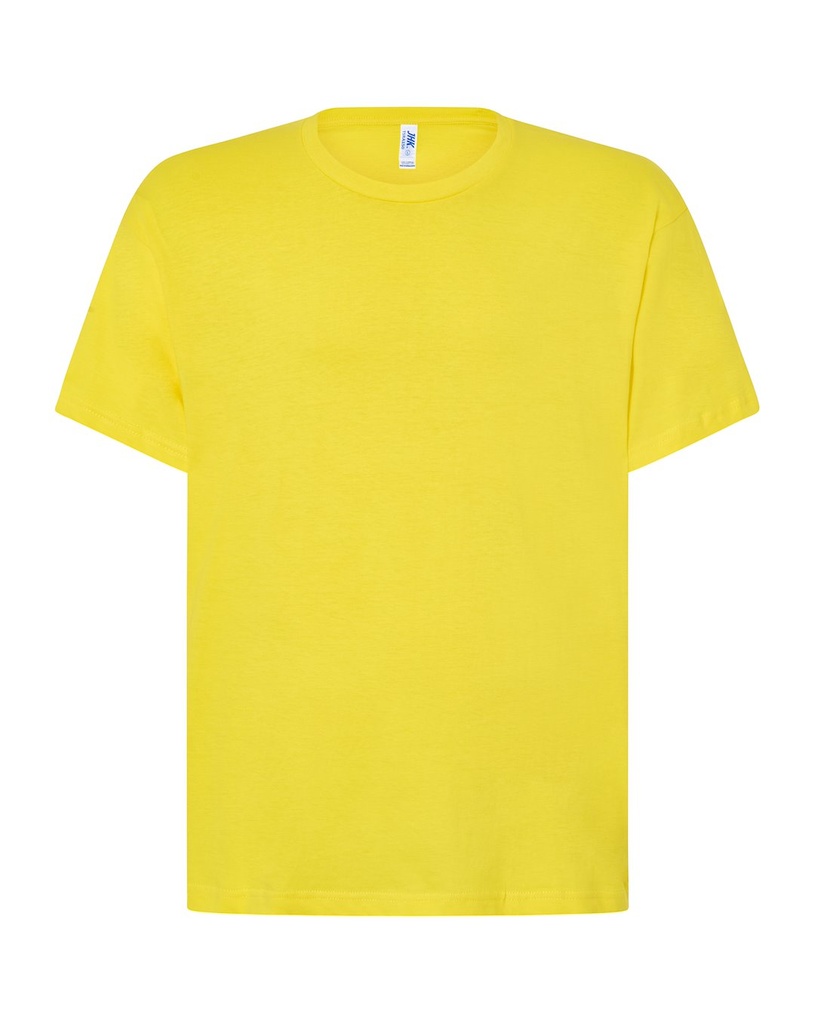 Koszulka Klasyczna Bawelniana JHK150 - Lemon Yellow