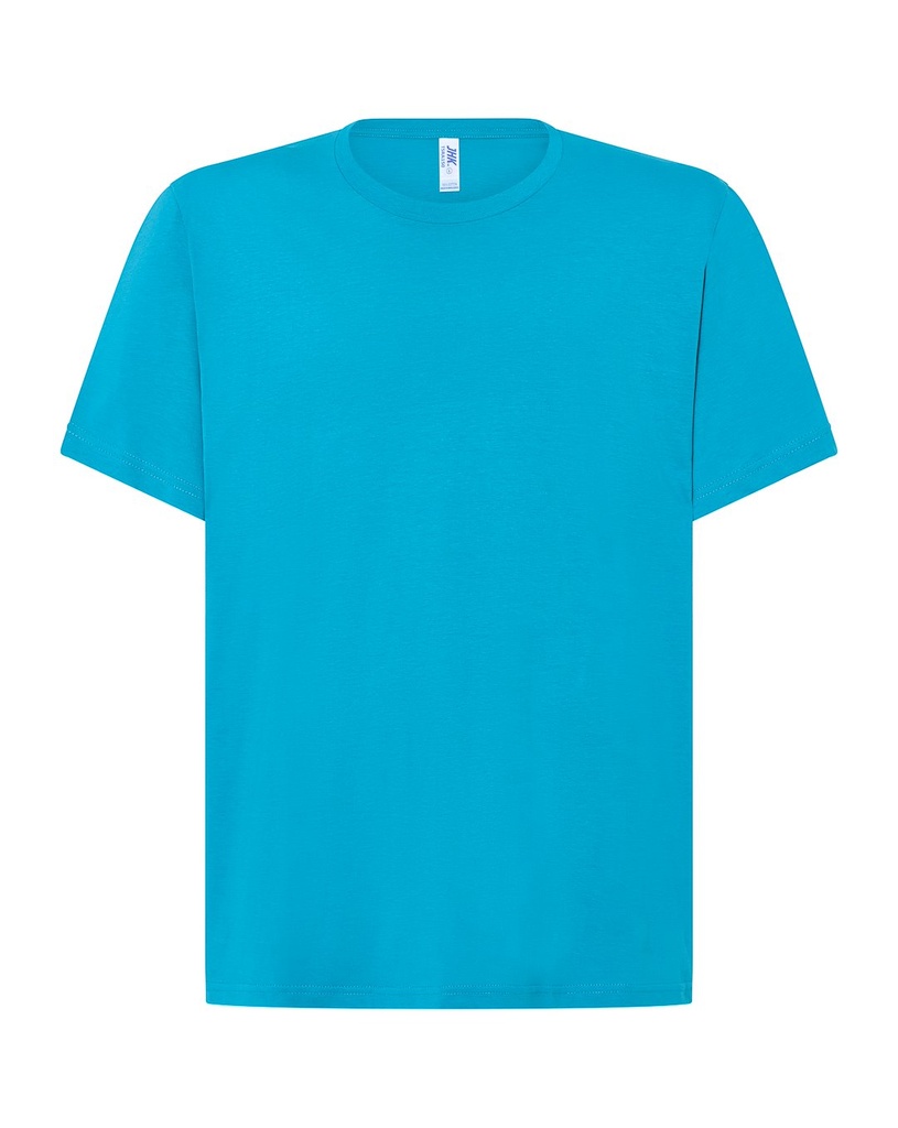 Koszulka Klasyczna Bawelniana TSRA 150 - AQUAMARINE