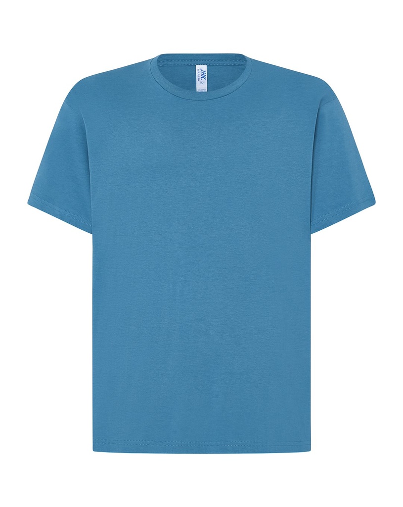 Koszulka Klasyczna Bawelniana TSRA 150 - Petrol Blue