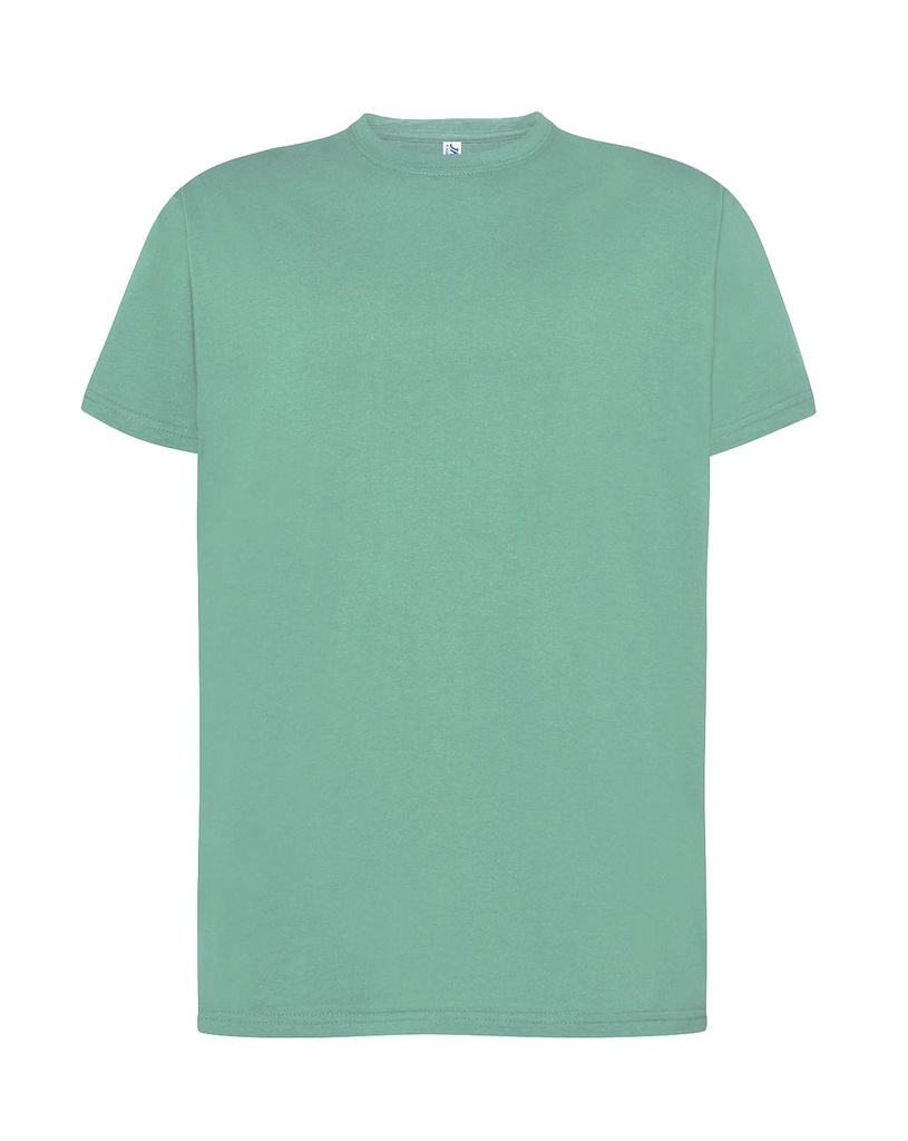 Koszulka Klasyczna Bawelniana JHK150 - MOSS GREEN