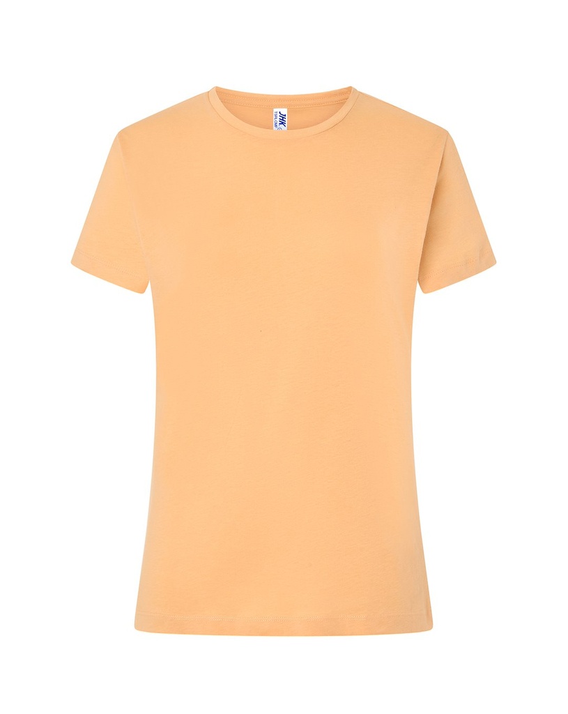 Koszulka Damska Slim Bawelniana JHK152 - Apricot