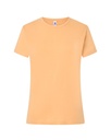 Koszulka Damska Slim Bawelniana JHK152 - Apricot