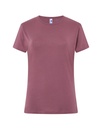 Koszulka Damska Slim Bawelniana JHK152 - Dusty Purple