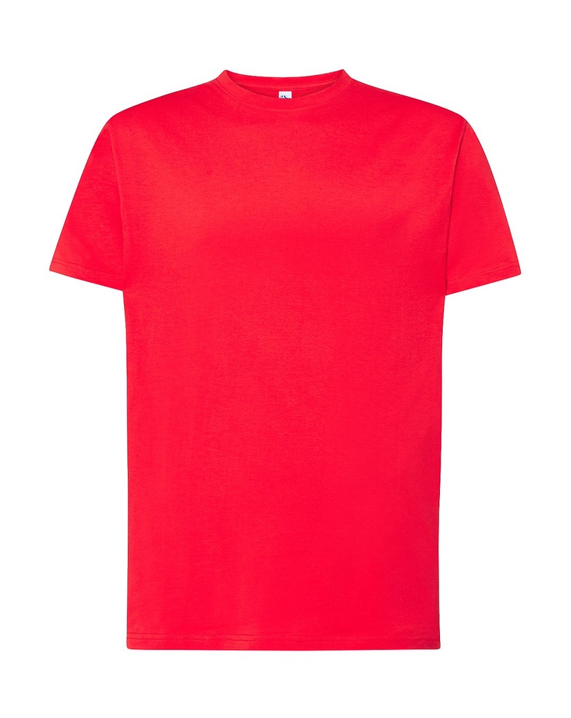 Koszulka Klasyczna Bawelniana TSRA 190 - Warm Red