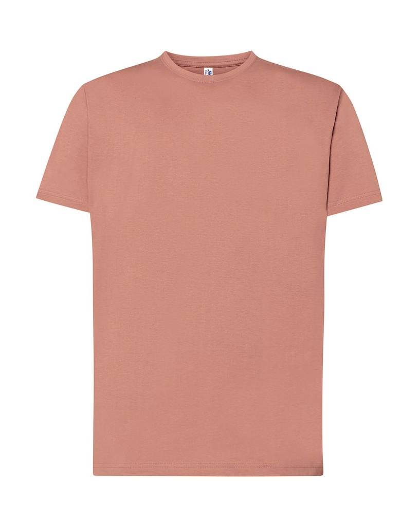 Koszulka Klasyczna Bawelniana JHK190 - Pink Vintage