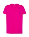 Koszulka Klasyczna Bawelniana JHK190 - Fucsia
