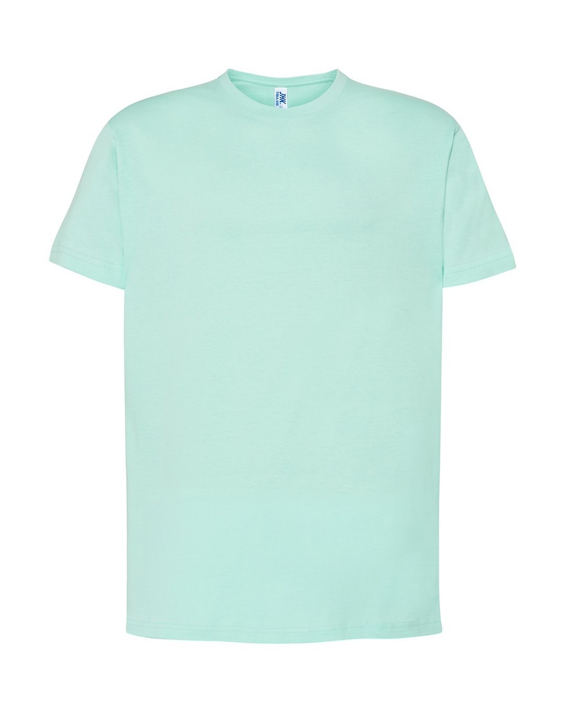 Koszulka Klasyczna Bawelniana TSRA 190 - Mint Green