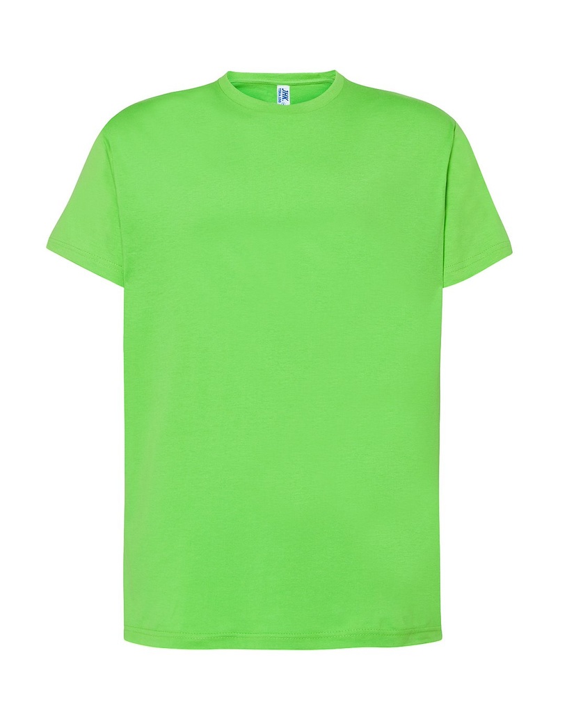 Koszulka Klasyczna Bawelniana JHK190 - Lime