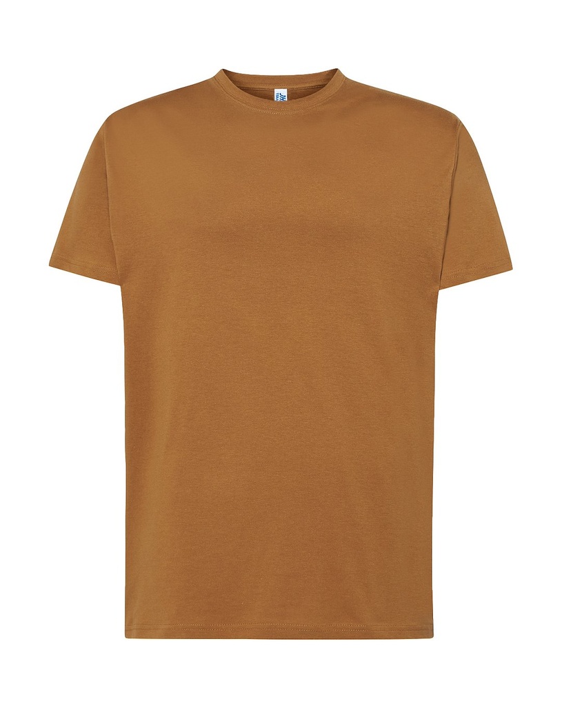 Koszulka Klasyczna Bawelniana JHK190 - Brown