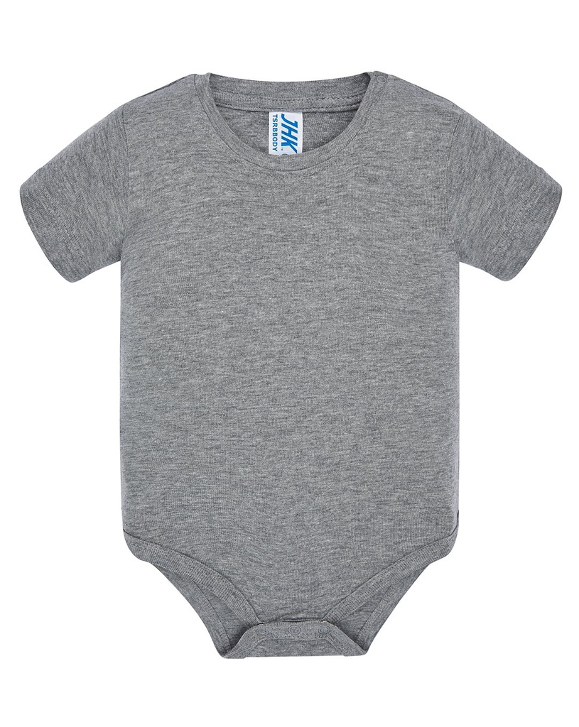Body Niemowlęce Bawełniane TSRB BODY - Grey Melange