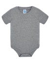 Body Niemowlęce Bawełniane TSRB BODY - Grey Melange
