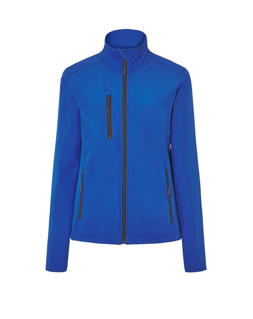 Kurtka Slim Softshell Poliestrowa SOFT JACKL - Royal Blue