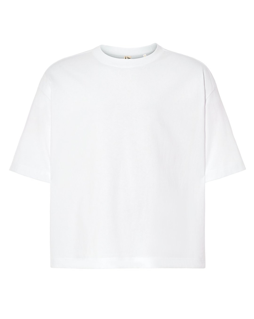 T-shirt Oversize Bawełniany TSUABOXY - White