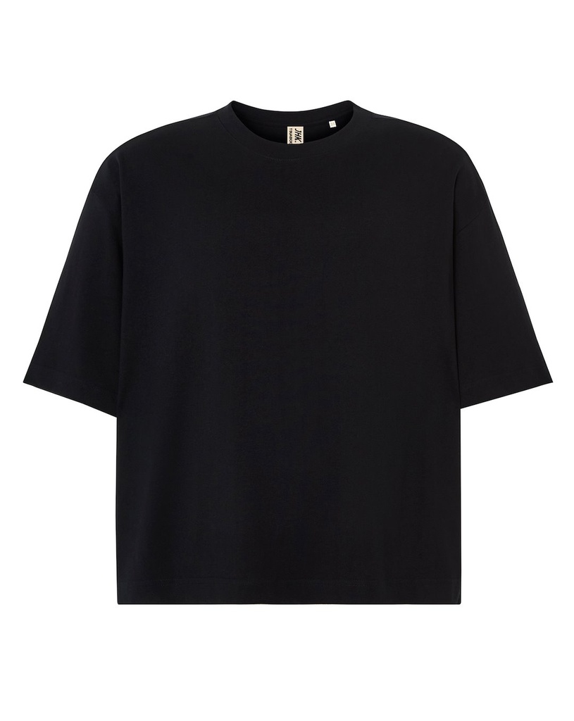 T-shirt Oversize Bawełniany TSUABOXY - Black