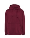 Bluza z Kapturem Bawełniana SWKNG 320 - Burgundy