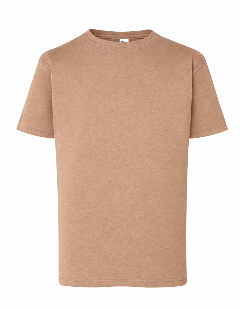T-Shirt Dzieciecy Klasyczny Bawelniany JHK150K - Walnut