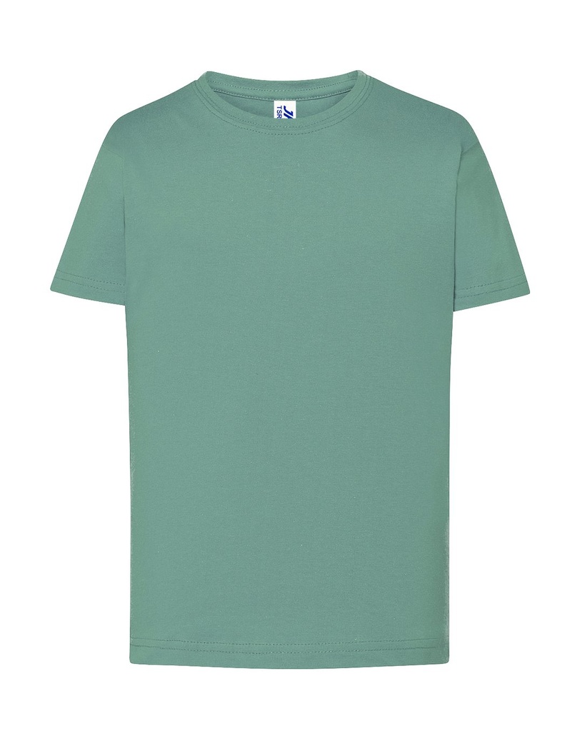 T-shirt Dziecięcy Premium Bawełniany TSRK 190 - MOSS GREEN