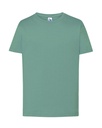T-shirt Dziecięcy Premium Bawełniany TSRK 190 - MOSS GREEN
