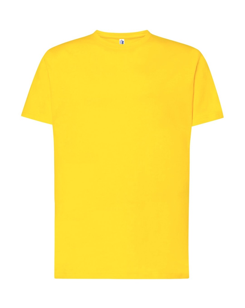 Koszulka Klasyczna Bawelniana JHK190 - Yellow