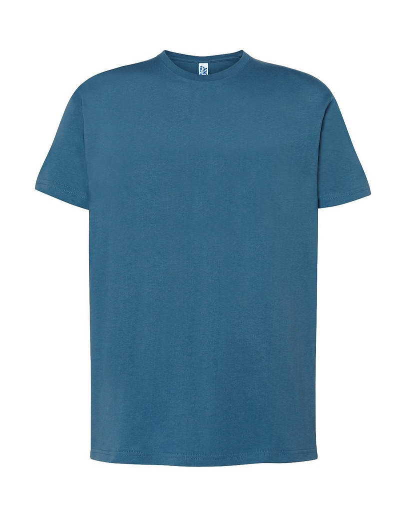 Koszulka Klasyczna Bawelniana JHK190 - Petrol Blue