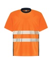 Koszulka Polo HV01U00 - Navy / Orange Fluor
